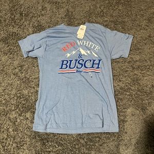 Busch shirt, never worn size medium